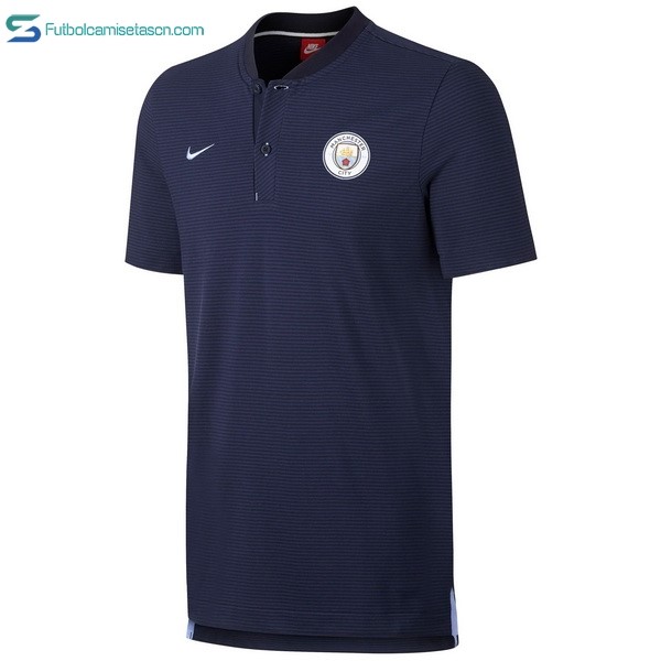 Polo Manchester City 2017/18 Azul Marino